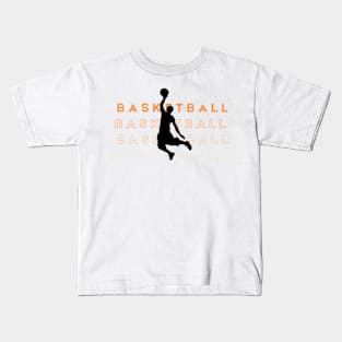 Basketball is my life Kids T-Shirt